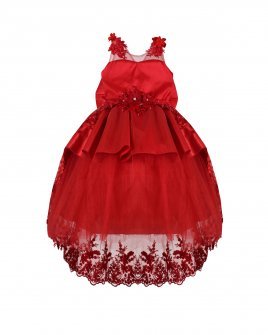 Vestido de Niña Modelo Leila Largo