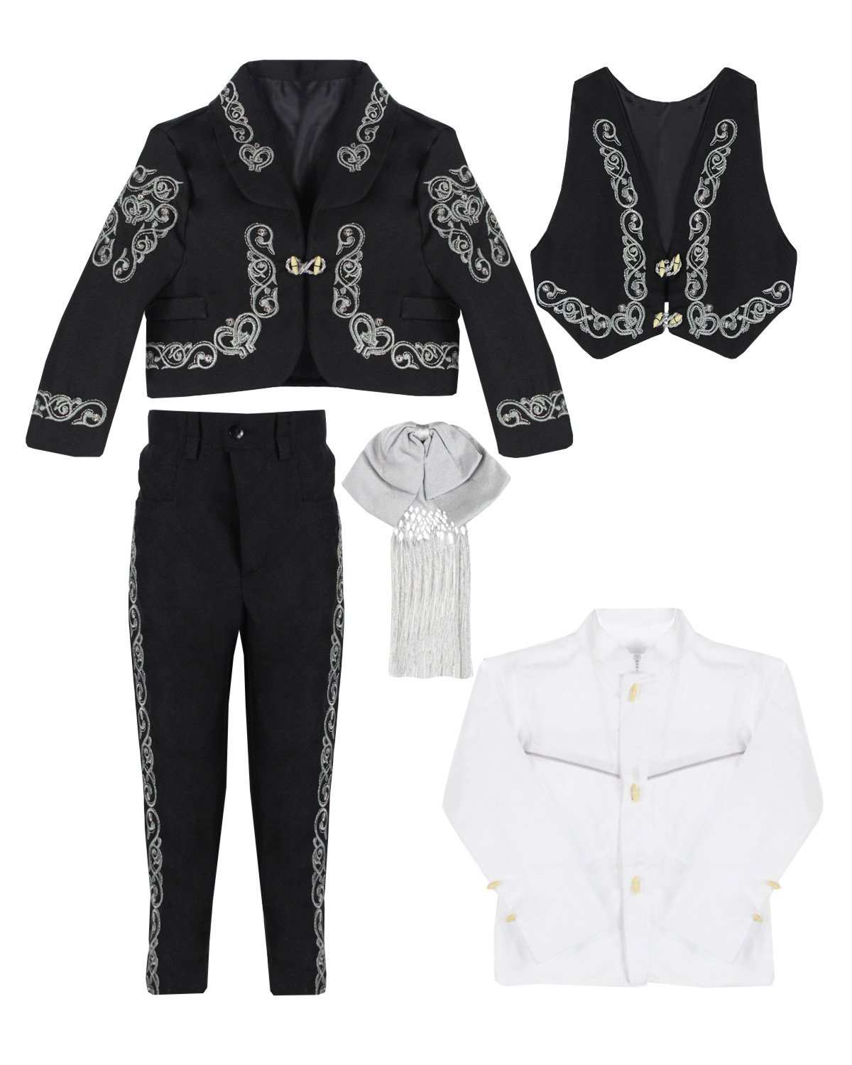 Como Hacer Disfraz De Mariachi Para NiÃ±a Traje Charro Vargas - Main Image