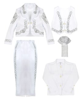 Traje Charro de Niña Modelo Emma