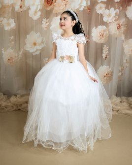Vestido de Primera Comunión Modelo Arisbeth