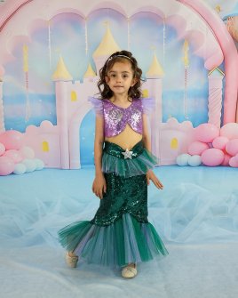 Vestido de Niña Modelo Ocean Cola