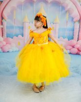 Vestido de Niña Modelo Princesa Linda