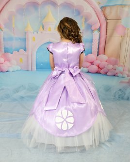 Vestido de Niña Modelo Princesa Sofi