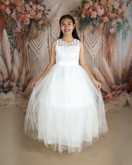 Vestido de Primera Comunión Modelo Victoria