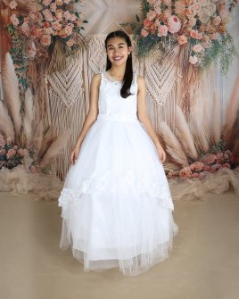 Vestido de Primera Comunión Modelo Andrea