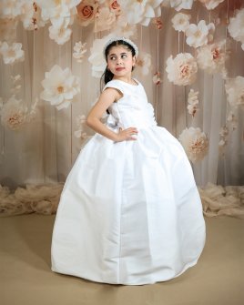 Vestido de Primera Comunión Modelo Ingrid