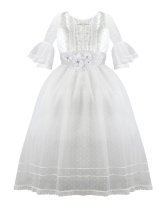 Vestido de Primera Comunión Modelo Angelina