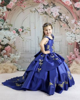 Vestido de Niña Modelo Charro