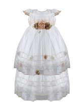 Ropón de Niña Modelo Yareli - 123