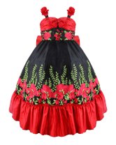 Vestido de Niña Modelo Rosalinda - Mexicano