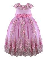 Vestido de Niña Modelo Romina con Manga Extra