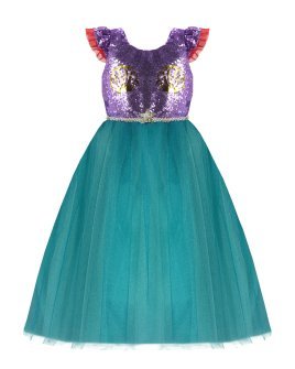 Vestido de Niña Modelo Oceanida