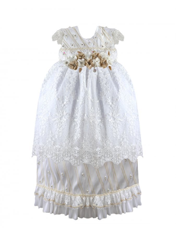 Ropón de Niña Modelo Rebeca - 129