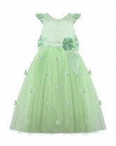 Vestido de Niña Modelo Daniela Mariposa