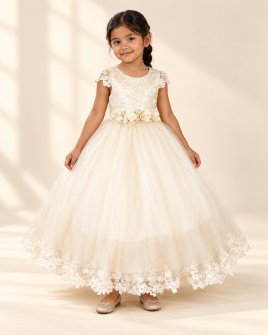 Vestido de Niña Modelo Rous