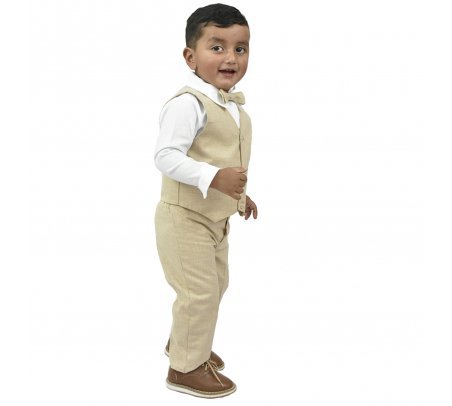 TRAJE NIÑO MODELO DE LINO