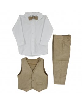 TRAJE NIÑO MODELO DE LINO