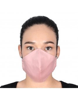 CUBREBOCAS LISO DE TELA LAVABLE