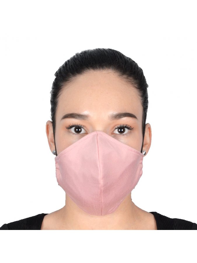 CUBREBOCAS LISO DE TELA LAVABLE