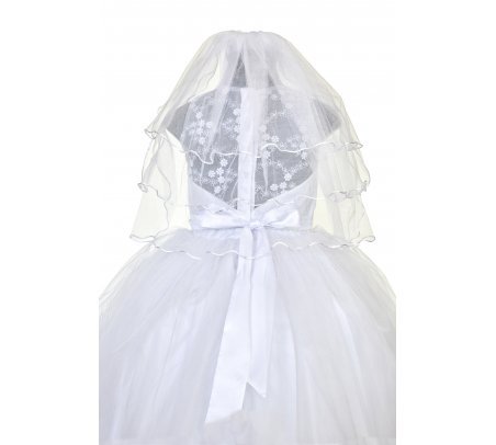 Velo de Primera Comunión Flor Perla