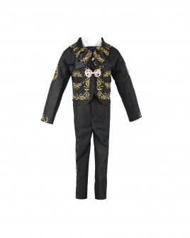 Black Charro Suit