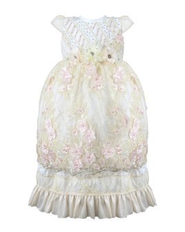 Yazmin Style Baptism Gown