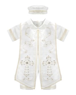 Eduardo Style Baptism Outfit