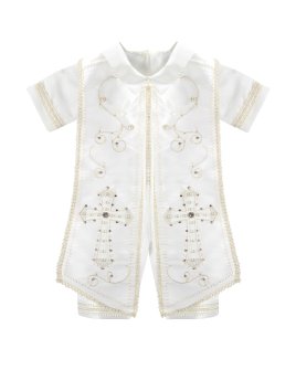 Eduardo Style Baptism Outfit
