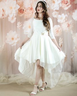 Tiara Style Confirmation Dress