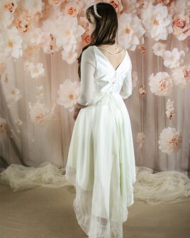 Tiara Style Confirmation Dress