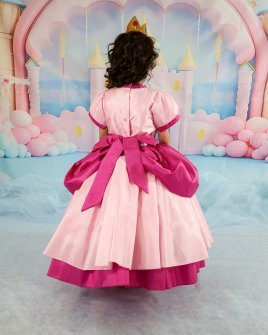 Pink Princess Style Girls Dress