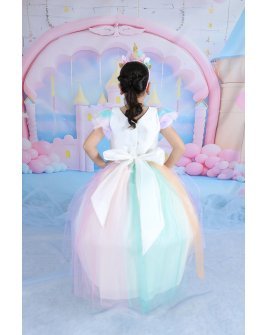 Unicorn Style Girls Dress