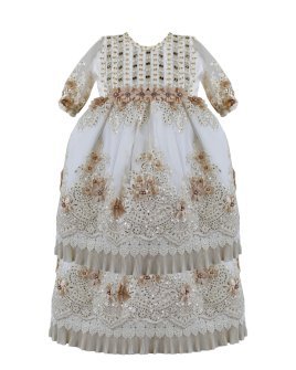 Claudia Style Baptism Gown