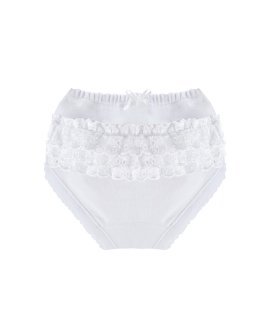 Girl’s Cotton Panty with Embroidered