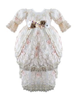Rosa Style Baptism Gown