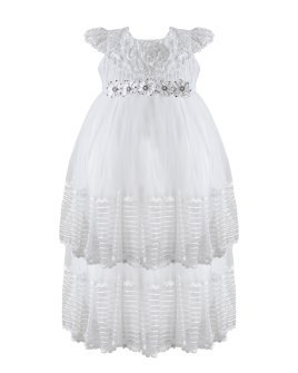 Flor Style Baptism Gown