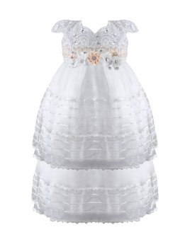 Yoselin Style Baptism Gown