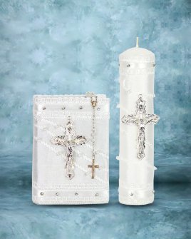 Crucifijo Style 1st Communion Kit