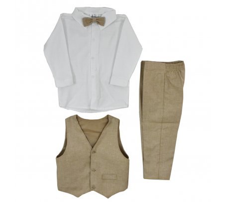 TRAJE NIÑO MODELO DE LINO